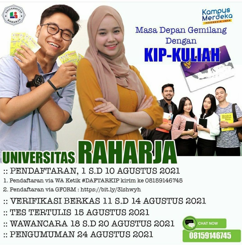 KIP-Kuliah di Raharja