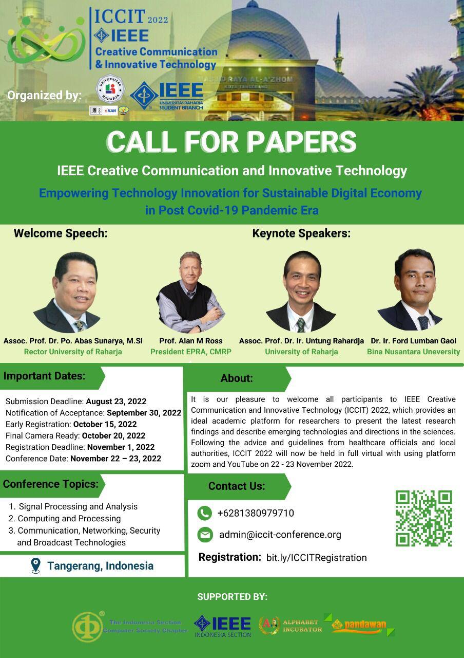 CALL PAPER IEEE 2022