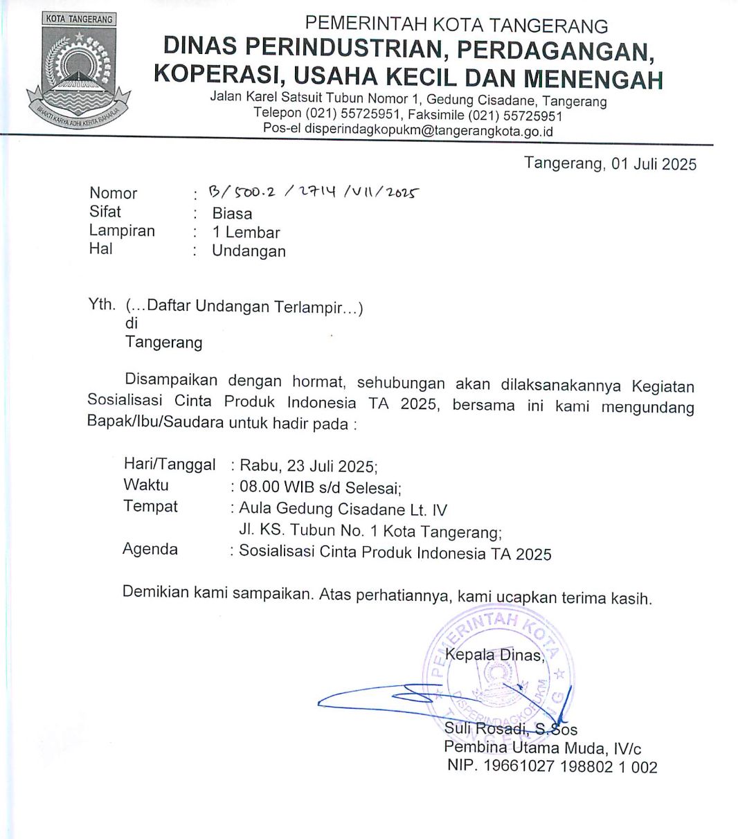 Produk Lokal Berkilau: Mahasiswa Raharja Ramaikan Sosialisasi Cinta Produk Indonesia 2025