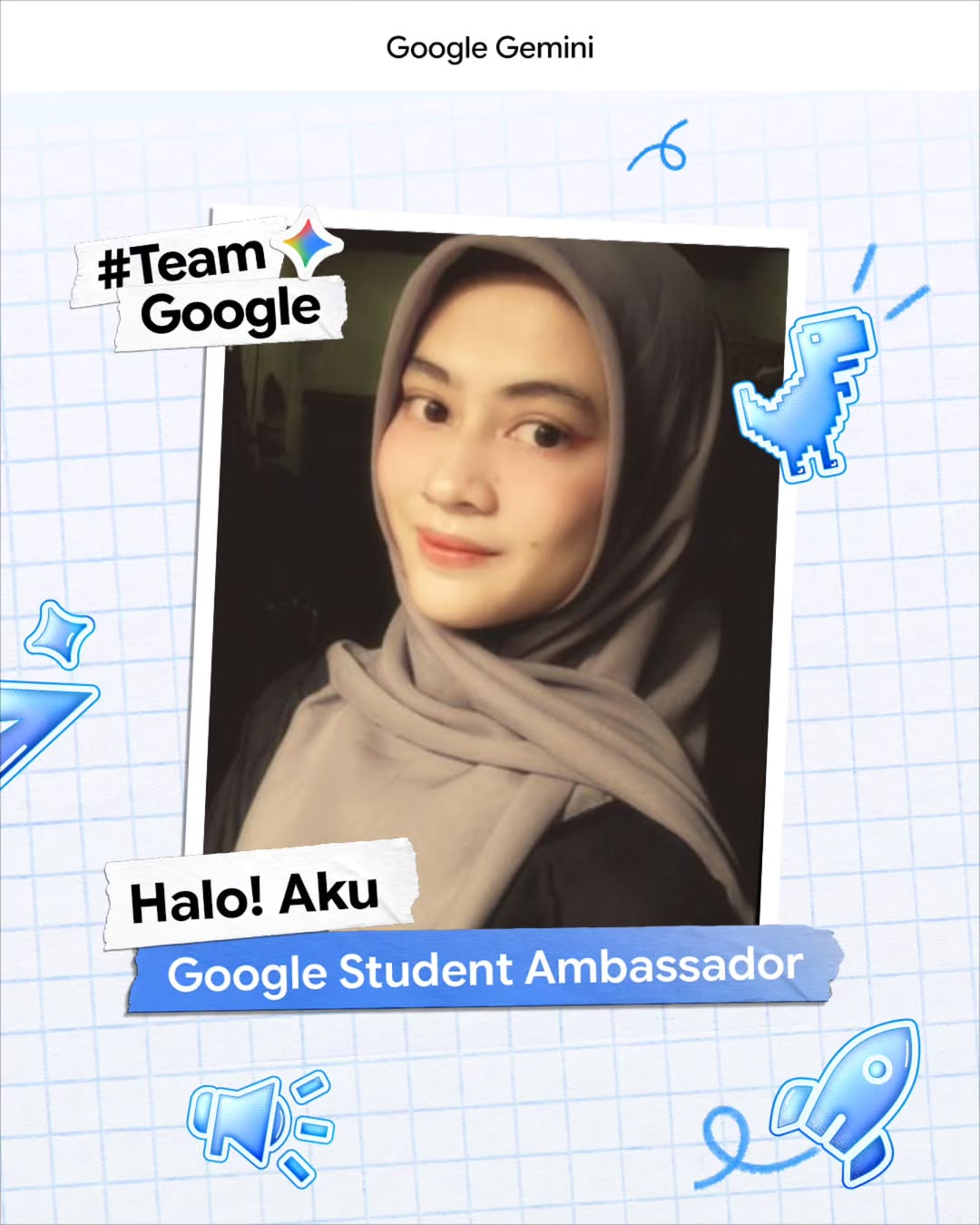 Diva Syabina Putri Terpilih sebagai Google Student Ambassador Universitas Raharja