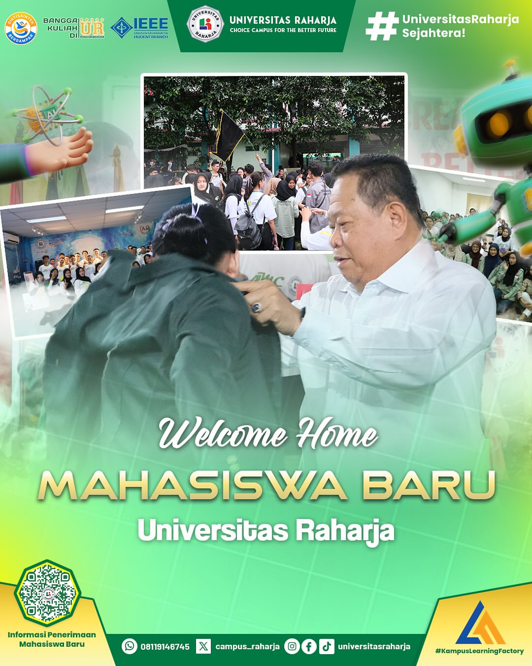Day 2 Prospek Universitas Raharja 2025: Kreativitas, Inspirasi, dan Kebersamaan
