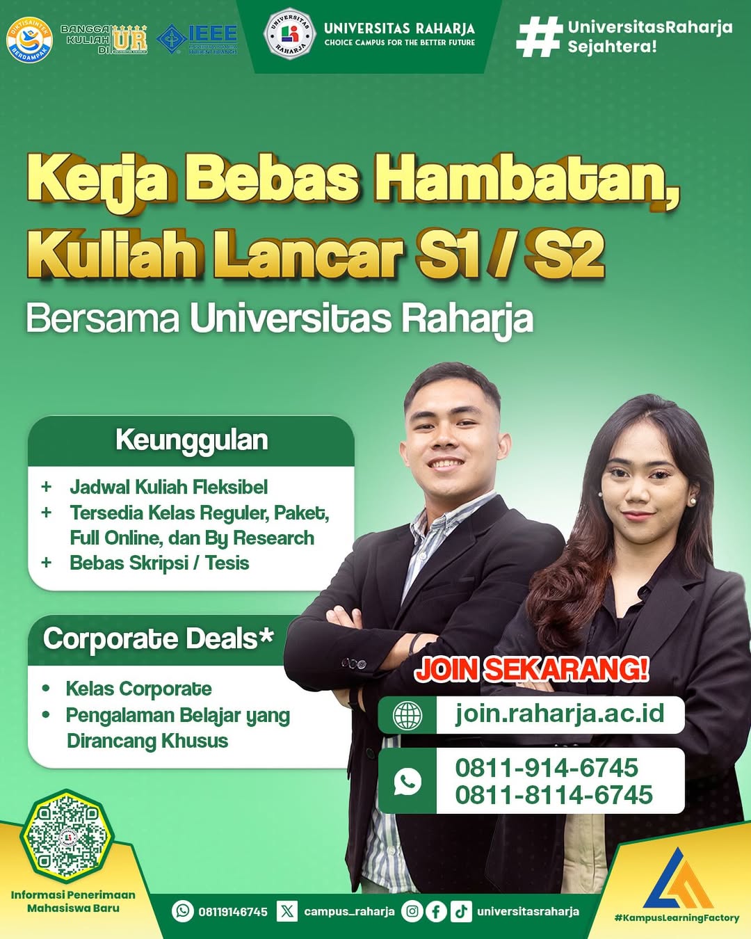 Kerja Kuliah Universitas Raharja: Wujudkan Masa Depan Tanpa Hambatan