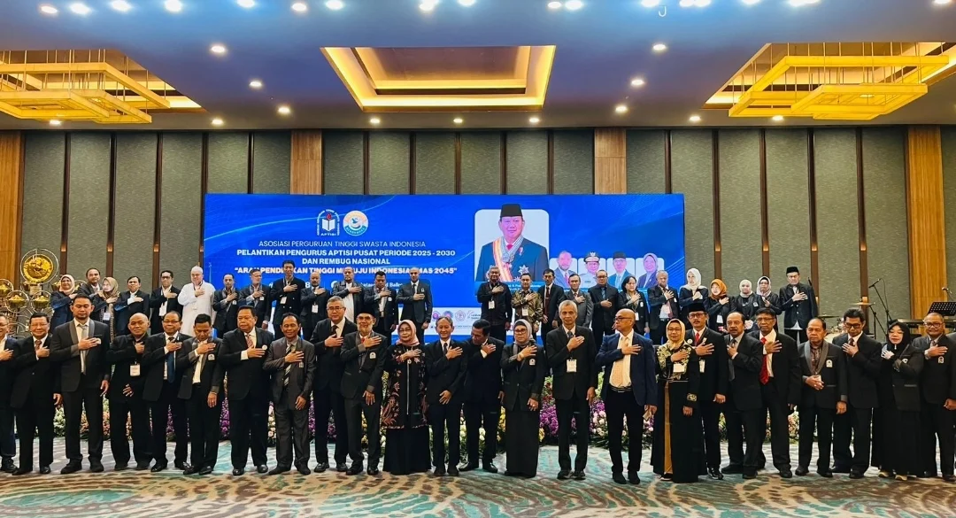 Dua Guru Besar Universitas Raharja Menapaki Panggung Nasional, Dilantik di DPP APTISI Periode 2025–2030