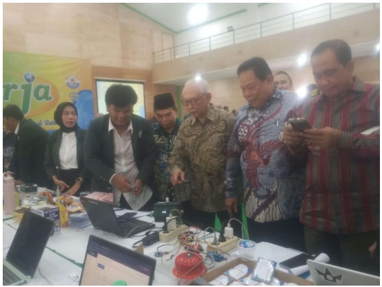 Mahasiswa UR Ciptakan alat Deteksi Kebakaran di Raharja Career 2026