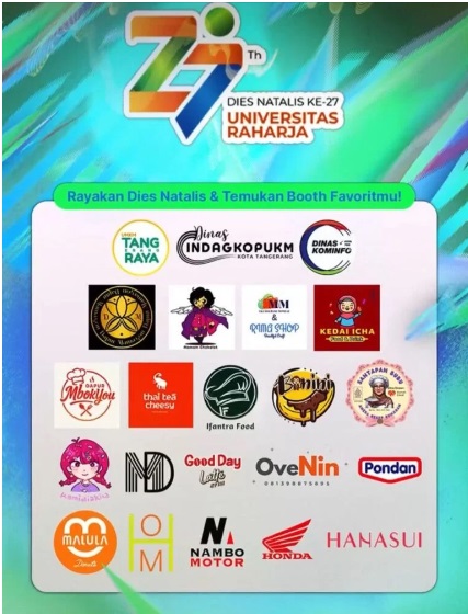 Hari Kedua Bazar UMKM Meriahkan Dies Natalis ke-27 Universitas Raharja