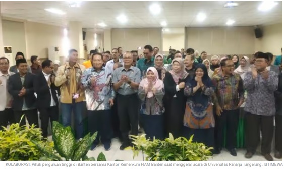 Universitas Raharja Jadi Tuan Rumah Penguatan Kekayaan Intelektual Kampus di Banten