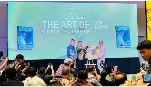 Launching Buku The Art of Simple Leadership, Jerry Hermawan Lo Bagikan Nilai Kepemimpinan Sederhana dan Bermakna